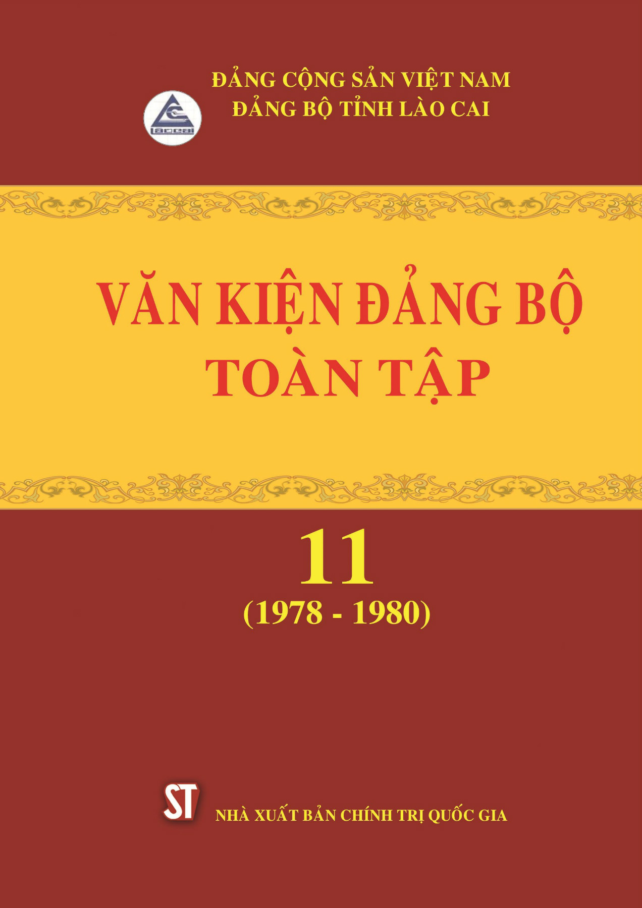 Văn kiện Đảng bộ tỉnh Lào Cai toàn tập, tập 11 (1978 - 1980)