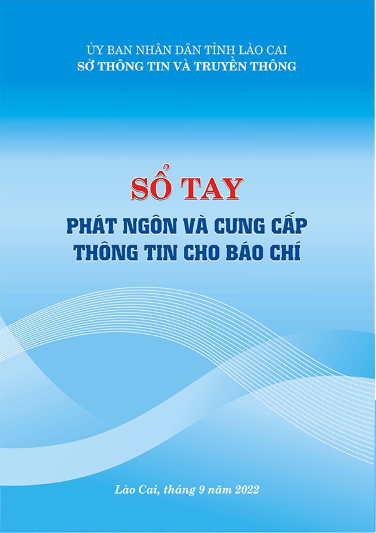 Sổ tay phát ngôn và cung cấp thông tin báo chí